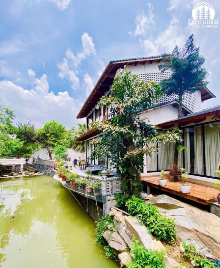 Lat21 Sóc Sơn retreat- biệt thự (villa) resort (5+ 5+ 8+ 9 phòng ngủ) đẹp cho nhóm, đoàn, gia đình